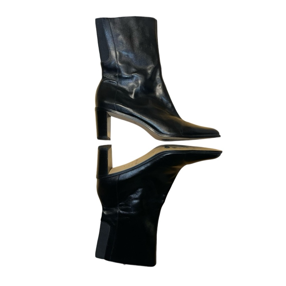 Etienne Aigner Black Ankle Boots